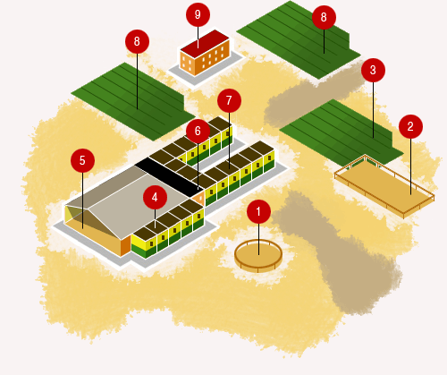 Can Vila Equestrian Centre Map